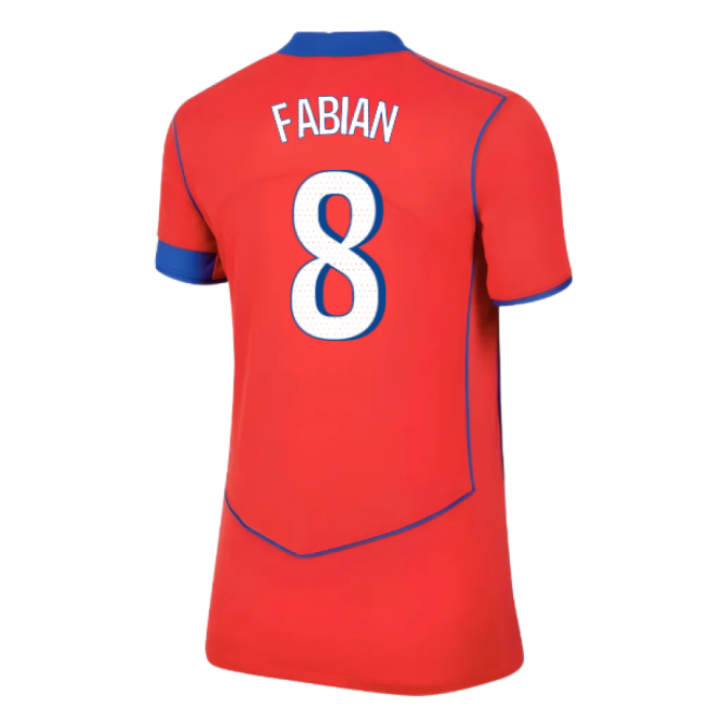2025-2026 PSG Third Shirt (Womens) (Fabian 8)-Vantage Point Soccer